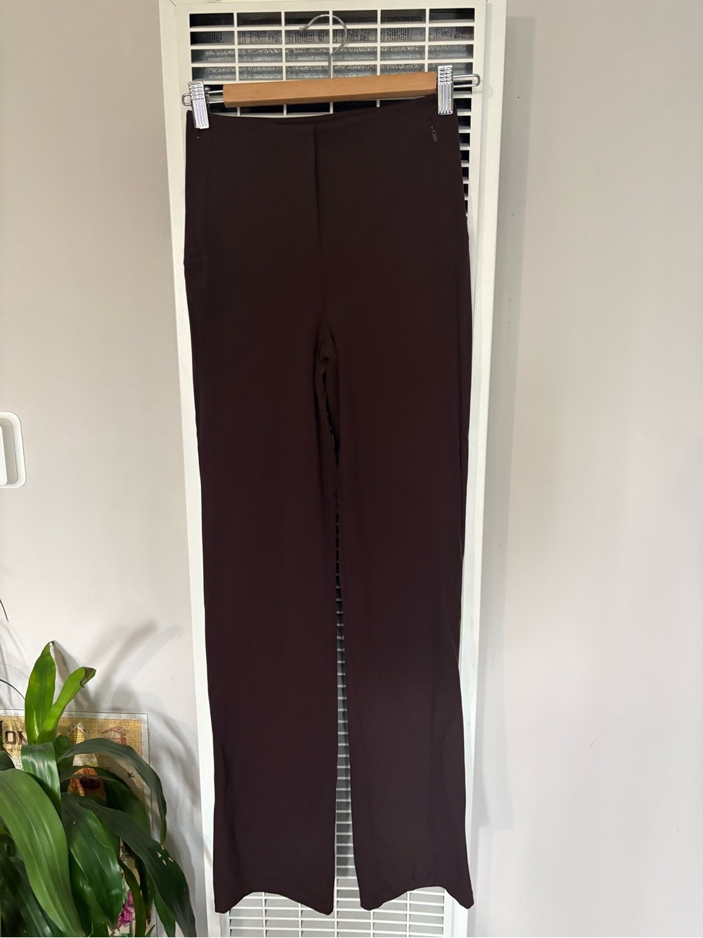 lululemon athletica Dark Brown Smooth Fit Pull On High Rise Pants